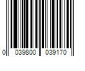 Barcode Image for UPC code 0039800039170