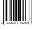 Barcode Image for UPC code 0039800102676