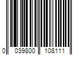 Barcode Image for UPC code 0039800108111