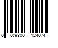 Barcode Image for UPC code 0039800124074