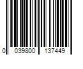 Barcode Image for UPC code 0039800137449