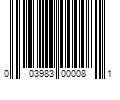 Barcode Image for UPC code 003983000081