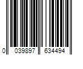 Barcode Image for UPC code 0039897634494