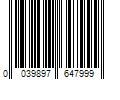 Barcode Image for UPC code 0039897647999