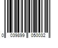 Barcode Image for UPC code 0039899050032