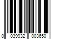 Barcode Image for UPC code 0039932003650