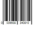 Barcode Image for UPC code 0039938340810