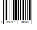 Barcode Image for UPC code 0039961004949