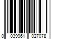 Barcode Image for UPC code 0039961027078