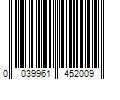 Barcode Image for UPC code 0039961452009