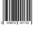 Barcode Image for UPC code 0039978001702