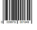 Barcode Image for UPC code 0039978001849