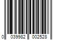 Barcode Image for UPC code 0039982002528