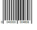 Barcode Image for UPC code 0040000004608