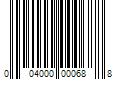 Barcode Image for UPC code 004000000688