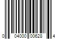 Barcode Image for UPC code 004000006284