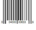 Barcode Image for UPC code 004000006338