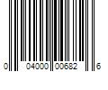 Barcode Image for UPC code 004000006826