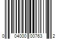 Barcode Image for UPC code 004000007632