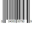 Barcode Image for UPC code 004000007939