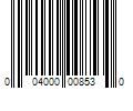 Barcode Image for UPC code 004000008530