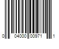 Barcode Image for UPC code 004000009711