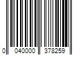 Barcode Image for UPC code 0040000378259