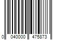 Barcode Image for UPC code 0040000475873