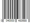 Barcode Image for UPC code 0040000483588