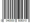 Barcode Image for UPC code 0040000505310