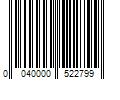 Barcode Image for UPC code 0040000522799