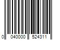 Barcode Image for UPC code 0040000524311