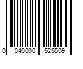 Barcode Image for UPC code 0040000525509