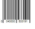 Barcode Image for UPC code 0040000533191