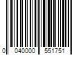 Barcode Image for UPC code 0040000551751