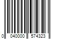 Barcode Image for UPC code 0040000574323