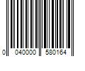 Barcode Image for UPC code 0040000580164