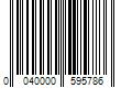 Barcode Image for UPC code 0040000595786