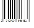 Barcode Image for UPC code 0040000596332