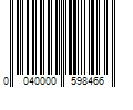 Barcode Image for UPC code 0040000598466