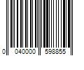 Barcode Image for UPC code 0040000598855