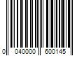 Barcode Image for UPC code 0040000600145