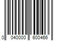 Barcode Image for UPC code 0040000600466