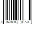 Barcode Image for UPC code 0040000600770