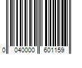 Barcode Image for UPC code 0040000601159