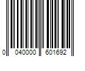 Barcode Image for UPC code 0040000601692