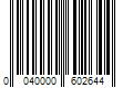 Barcode Image for UPC code 0040000602644