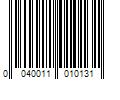 Barcode Image for UPC code 0040011010131