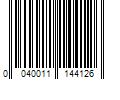 Barcode Image for UPC code 0040011144126