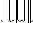 Barcode Image for UPC code 004001369036